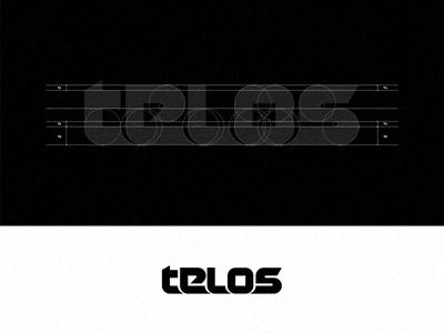 Telos dj edm lettermark logo logotype telos type typography wordmark