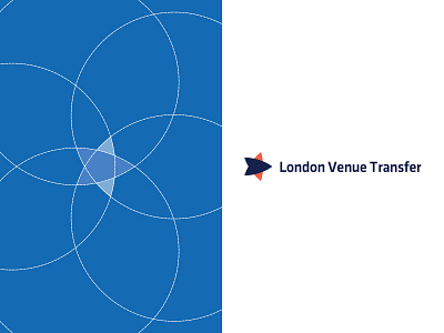 LVT blue colorful icon logistic logo london mark star
