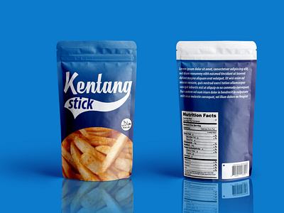 Kentang stick packaging design concept by sarta on Dribbble