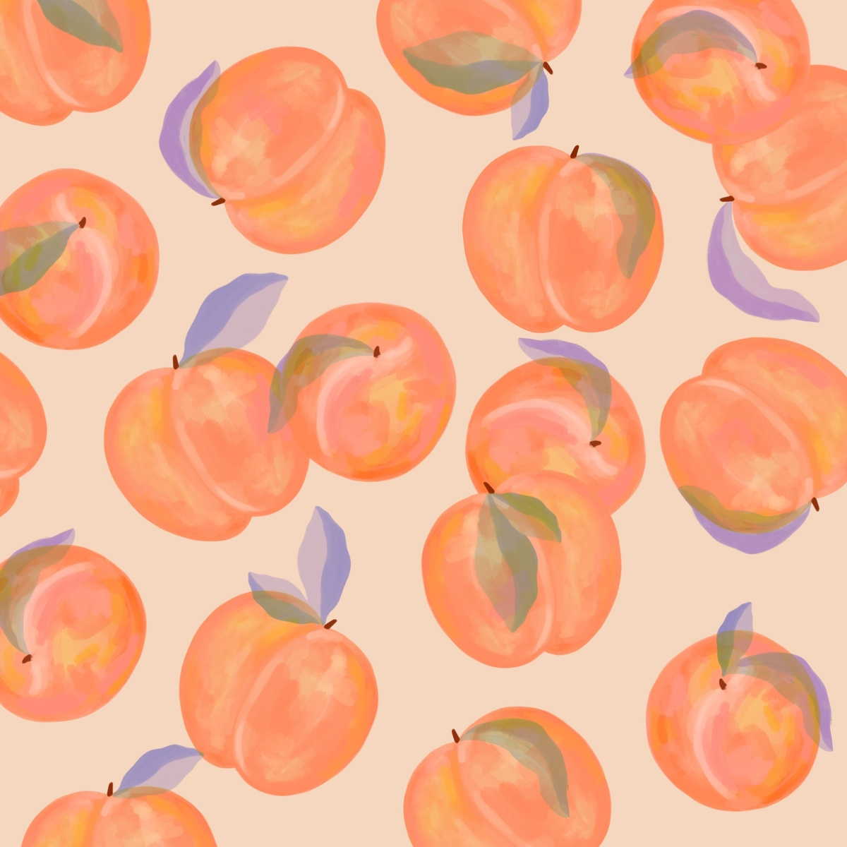 Peach Dream by Nasrin Jafari on Dribbble