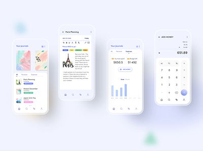 NoteTable adobexd app app design calculator clean clean design financial app journals notes app ui ux xd