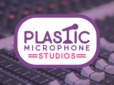 PLASTIC MICROPHONE STUDIOS - Logo Design