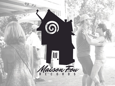 MAISON FOU RECORDS - Logo Design