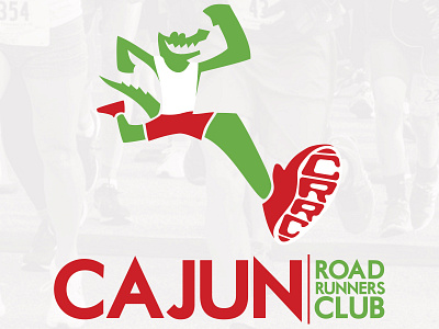 CAJUN ROAD RUNNERS CLUB - Logo Design