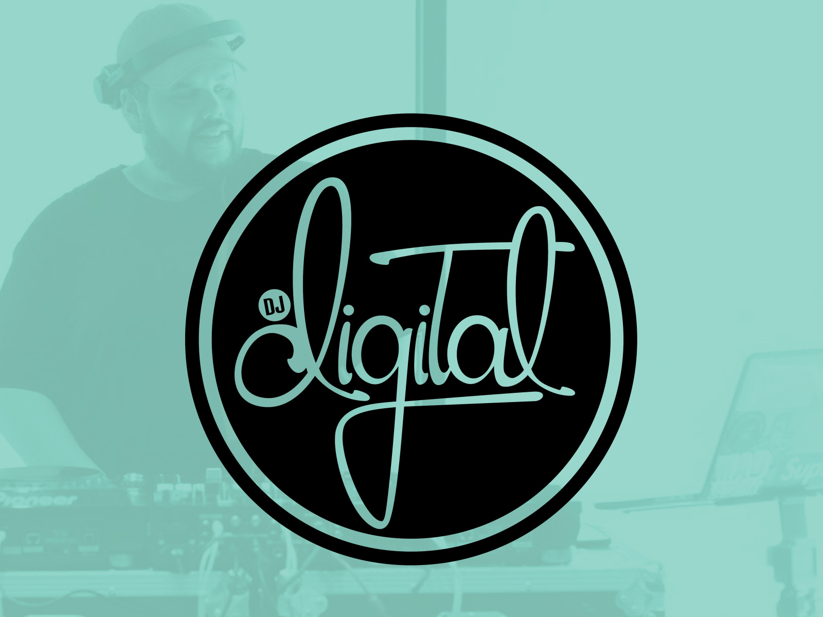 DJ DIGITAL Logo Design by Matthew J Hernandez on Dribbble
