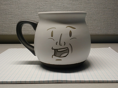 SMBC Mug faces smbc wacom practice webcomic style