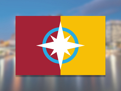 Columbus Flag Redesign Revisited columbus compass design flag ohio