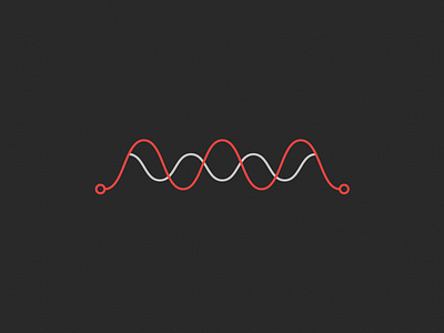 Portfolio Icons flat icons line portfolio simple wave