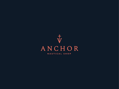 ⚓ Anchor anchor brand brand identity branding design digital icon identity logo logotype mark minimal simple smart symbol