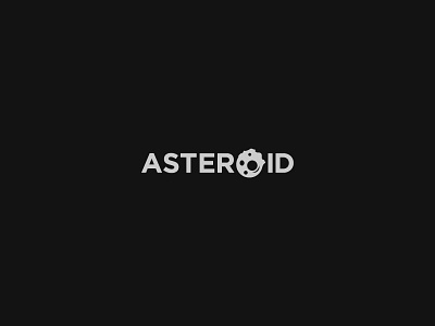 Asteroid abstract brand branding design flat geometric icon identity illustrator logo logodesign logotype mark minimal negativespace simple smart typography vector visual identity