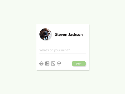 Daily UI #081 - Status Update dailyui dailyui081 status update