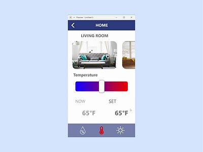 DailyUI #021 - Home Monitoring Dashboard