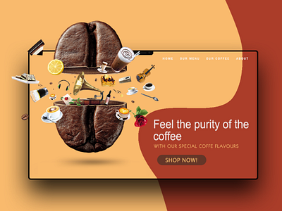 Website for dylan's coffee illustrator design branding