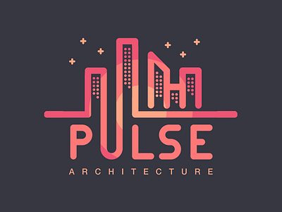 Pulse Architecture architecture art branding city creativity design logo project pulse