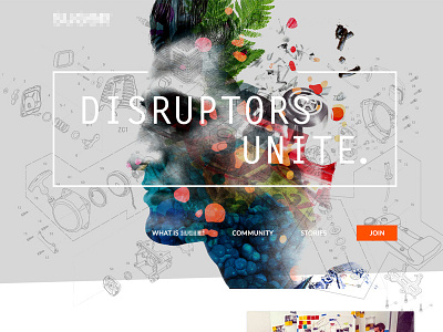 Disruptors Unite disruptors double exposure unite