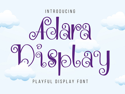 Adara Display Font