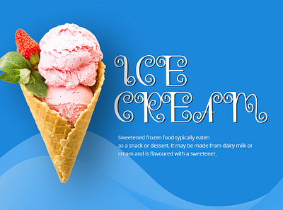 Adara Ice Cream Preview abc alphabet art cartoon childish colorful comic cute design font fun funny graphic letter playful sign trendy type typeface typography