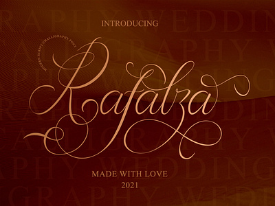 Rafalza Calligraphy Font