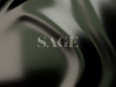 SAGE branding design graphic design minimal sage