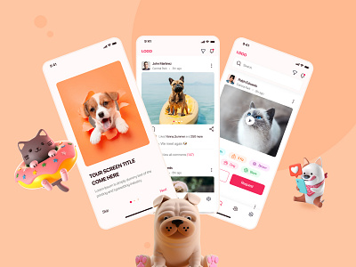 Pet Social Media App