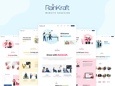 Rainkraft Website Redesign