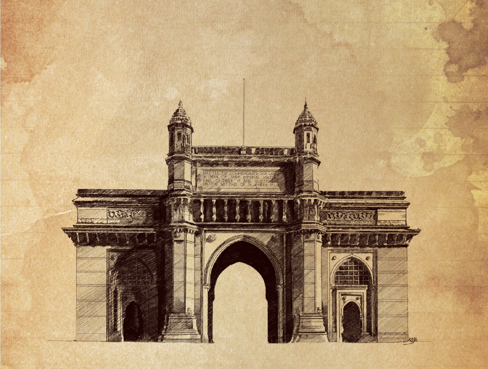 gateway of India  A Vignettist