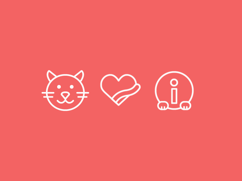 neko icon animation animation icon icon design iconanimation illustration ui