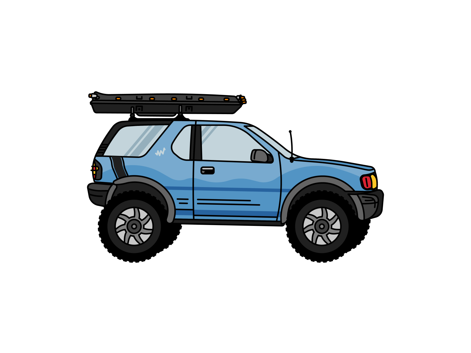 lifted isuzu amigo