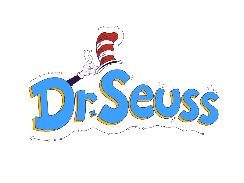 Happy Birthday Dr. Seuss by Tyler Mays on Dribbble