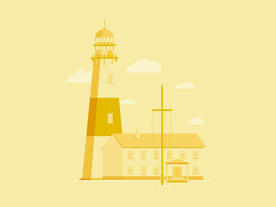 Montauk Lighthouse beach boat brooklyn ny lighthouse montauk ny ocean sailing shore line summer vacation yellow