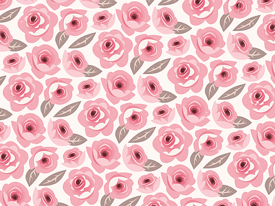 Rose Pattern flowers invitation pattern pink roses vector wedding