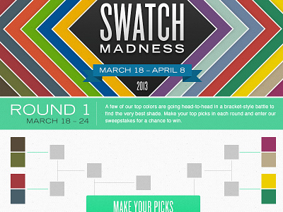 Swatch Madness Round 1