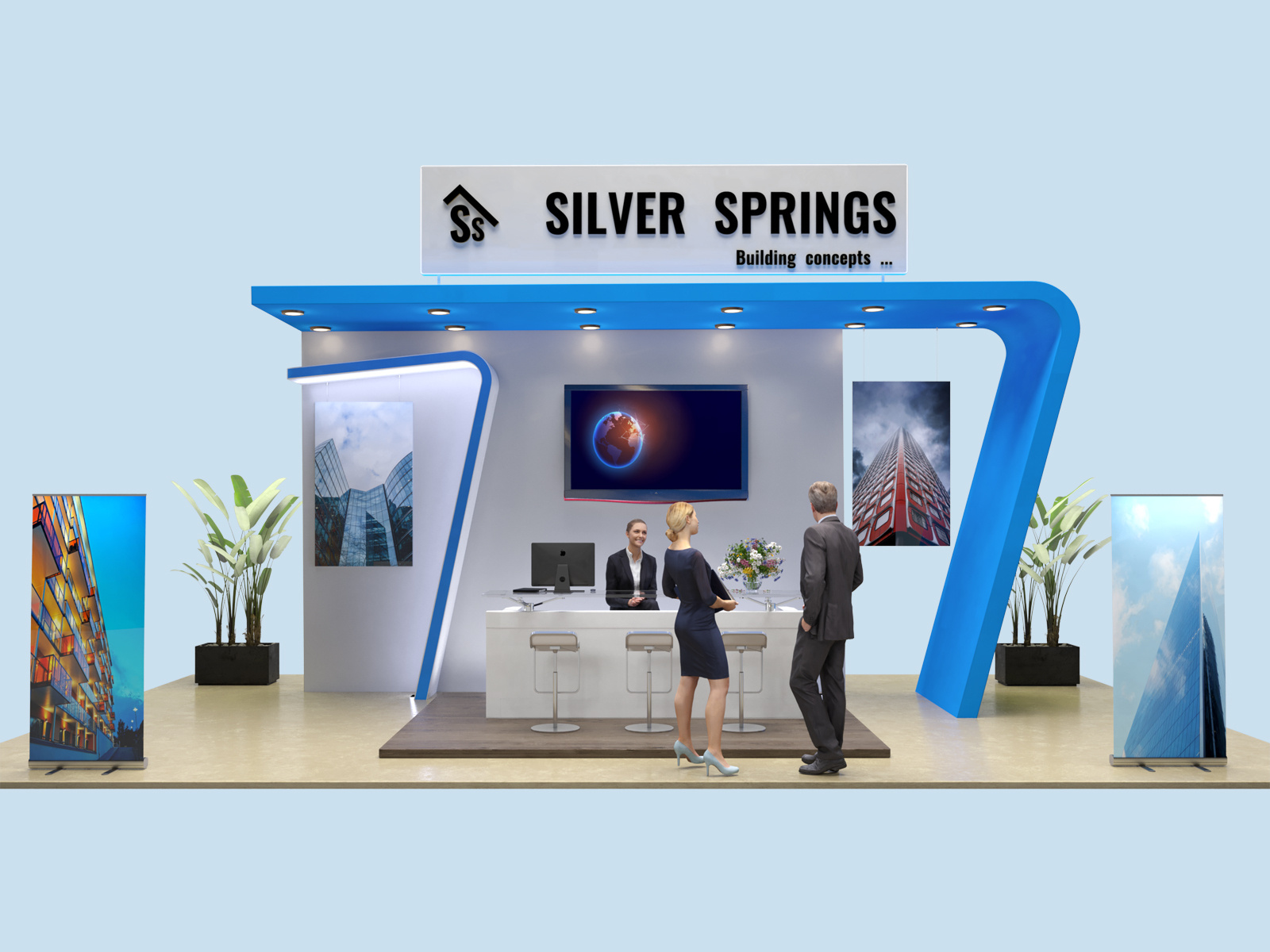 Business Virtual Expo Booth by Nikhil Jadhav on Dribbble