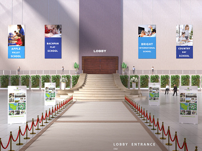 Virtual lobby Entrance expo lobby virtual branding virtual event virtual exhibition virtual expo 2021 virtual lobby virtual set