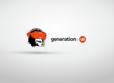 Generation VR logo design and illustration branding branding design illustration virtual reality vr