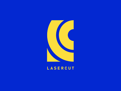 Lasercut | Logo Design Challenge | 2019 branding design icon illustration illustrator logo minimal modern design modern logo monogram