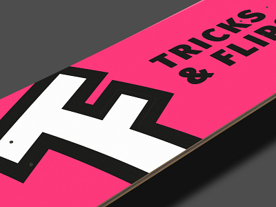 Tricks and Flips | Mockup branding design icon illustrator logo minimal modern design modern logo monogram simplistic