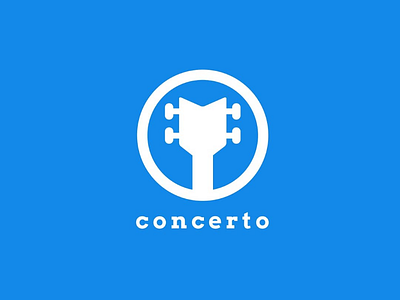 Concerto | Logo Design Challenge | 2019 branding design graphic graphics illustration illustrator logo monogram simple vector