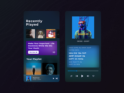 Zema : Music Streaming App - Theodore Negusu