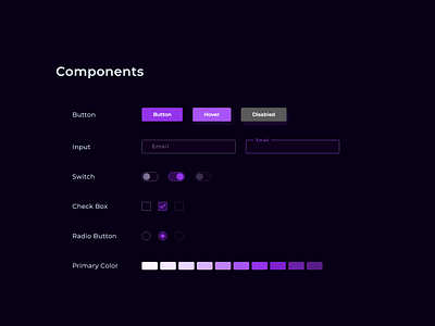 Form Component Design System