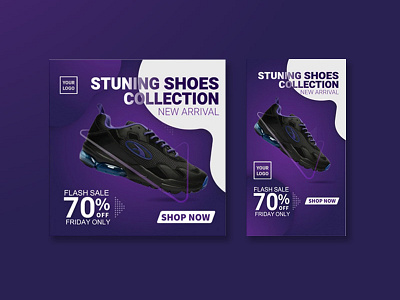 Super Sale Shoes Collection For Social Media animation artwork banner ad design discount facebook ad flash sale graphics illustration social media super sale