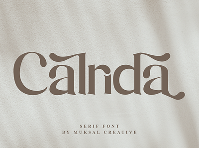 Calrida branding design fashion brand fashion design logo typography ui website