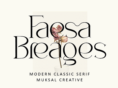 Faesa Breages branding design fashion fashion brand logo minimalist modern photography typography