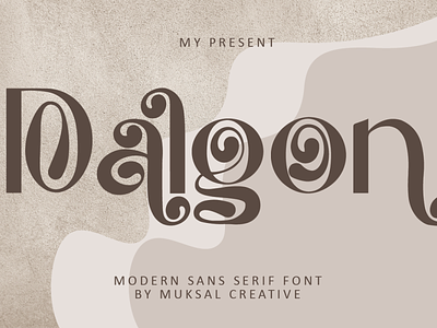 Dalgon Font playful