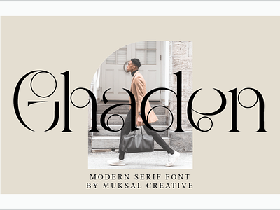 Ghaden Font display ligatures