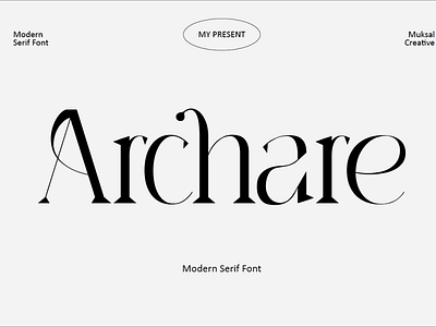 Archare Font