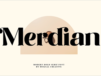 Merdian Font