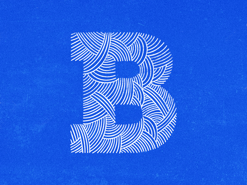B animation b gif letter lettering lines photoshop