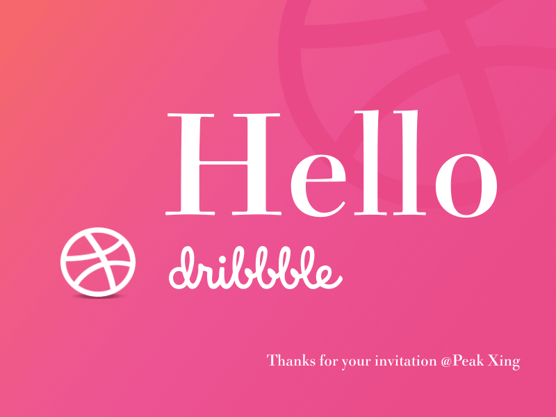 First show on dribbble ae animation debut gif