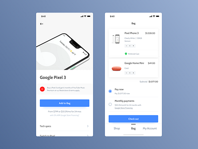 Daily Ui - Google Store